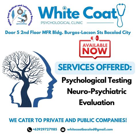 psychiatrist in bacolod|White Coat Psychological Clinic .